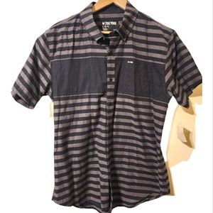 Men's Large Zoo York Black with Grey Stripes